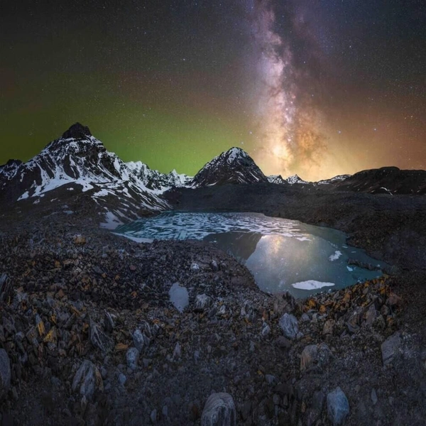 Район Занскар округа Каргил, Индия | Источник: Tanay Das / Milky Way Photographer of the Year 2025
