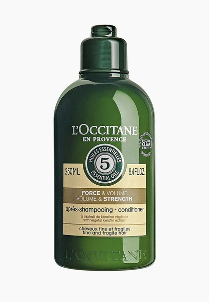 Кондиционер для волос L'Occitane Объем & Густота, Аромакология