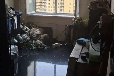 Пожар в Новом Девяткино: эвакуированы 50 человек и собака