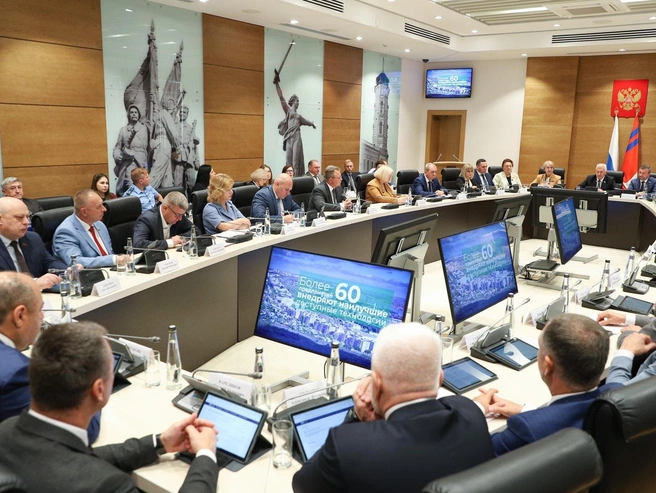Экосовет прошел в формате парламентского часа | Источник: Волгоградская областная дума