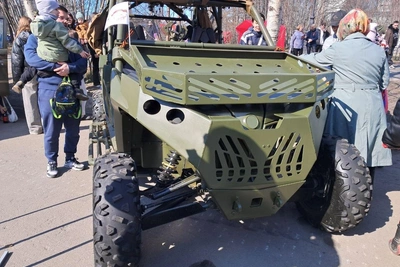В Мурманске открылась выставка военной техники