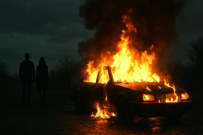 О любви и смерти. Убийство петербургского участника СВО глазами его бывшей жены | Источник: Сгенерировано ChatGPT / «Фонтанка.ру»