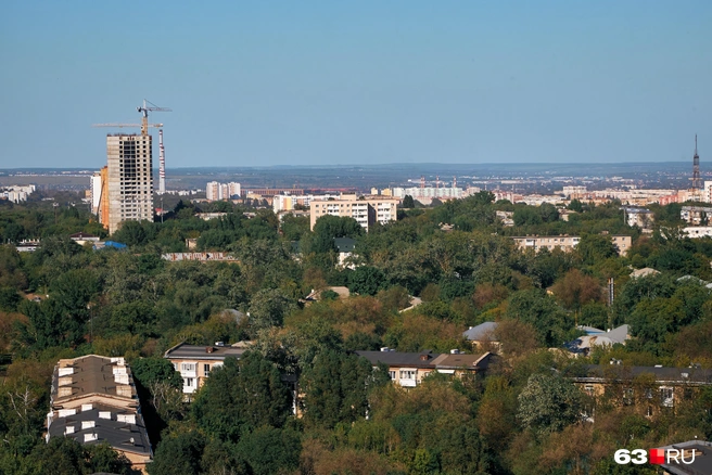 Обилие деревьев радует глаз | Источник: Роман Данилкин / 63.RU