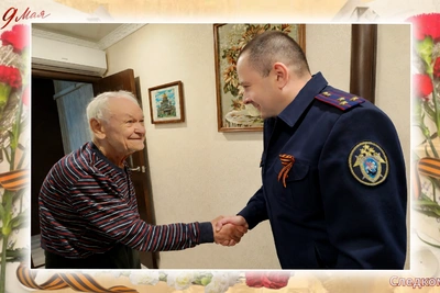 Глава СК КЧР навестил блокадника в преддверии 81-й годовщины Победы