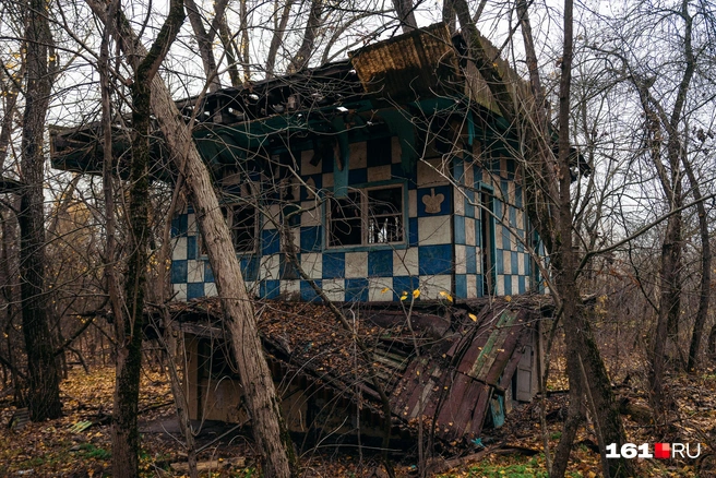 А это, по всей видимости, был шахматный дом | Источник: Евгений Вдовин / 161.RU