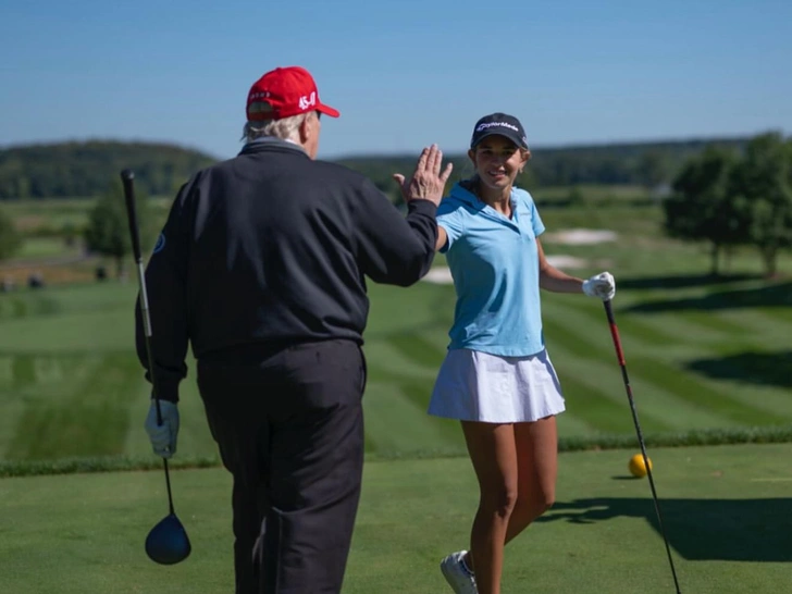 Семья Трампа любит Скриптонита: пруф | Источник: @kaitrumpgolfer