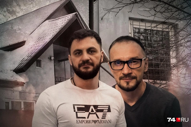 Сотрудники рехаба Карапет Андроян (слева) и Станислав Гусев стали фигурантами уголовного дела и взяты под стражу | Источник: Михаил Шилкин, Семен Казьмин, anotssaatm / ok.ru, atmosfera74.ru