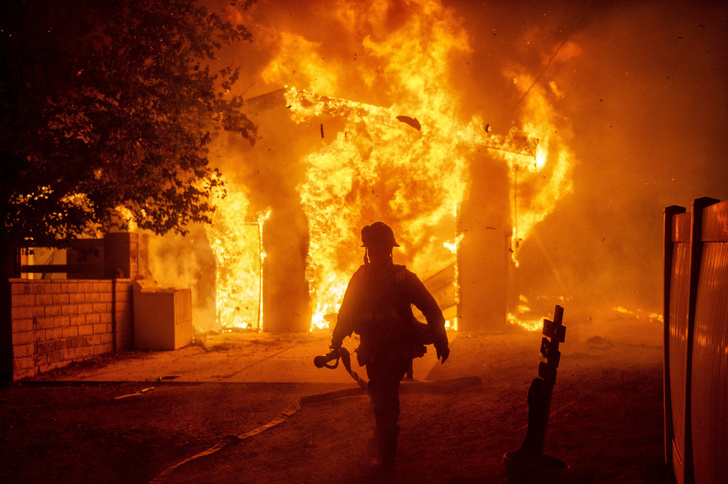 Лесные пожары в Калифорнии происходят практически каждый год