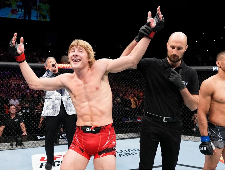 Пэдди Пимблетт во время турнира UFC Fight Night на O2 Arena в Лондоне 19 марта 2022 года | Источник: Getty Images