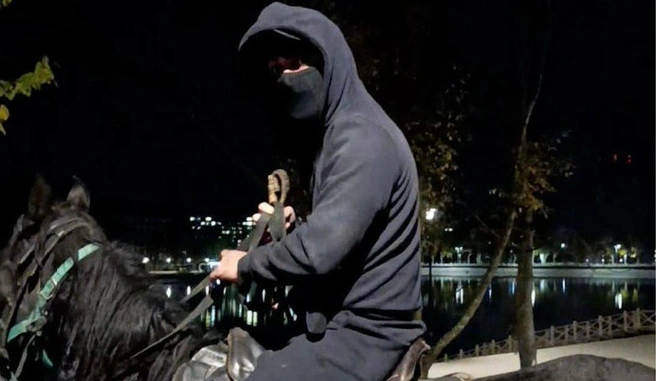 Всадник, напавший на супругов в Кисловодске, отправится под суд | Источник: Полиция Ставрополья / Telegram