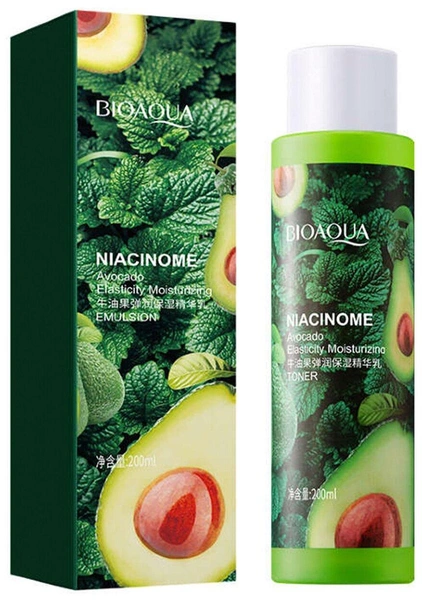 Тонер для лица Bioaqua Niacinome Avocado, увлажняющий, 200мл