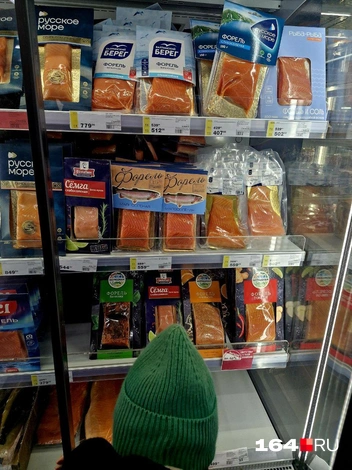 Красная рыба&nbsp;— дорогое удовольствие | Источник: Виктория Федорова / 164.RU