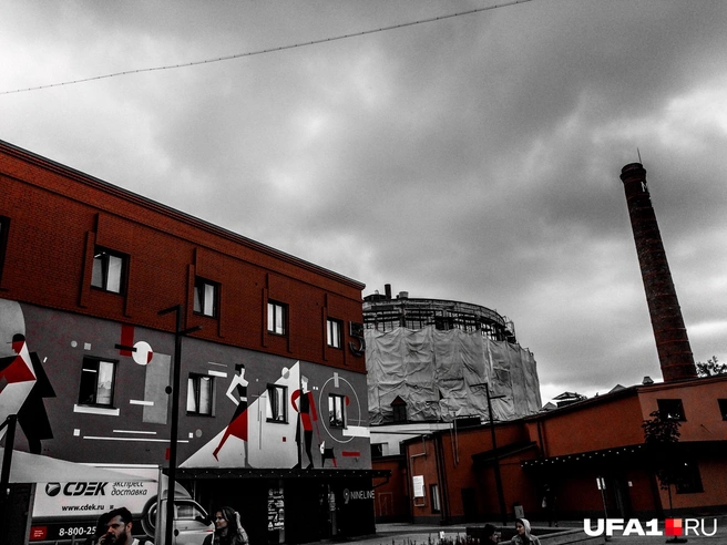 Бывший завод на реконструкции | Источник: Андрей Бирюков / UFA1.RU