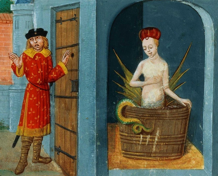 «Роман о Мелюзине» Жана д'Арраса, 15 век | Источник: National Library of France