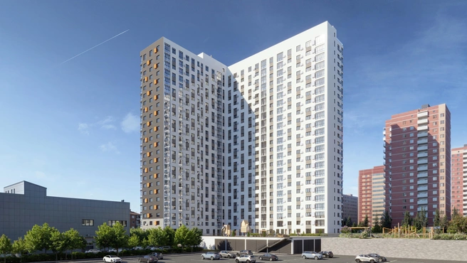 На уровне второго этажа будут квартиры с террасами | Источник: ARSIB Development 