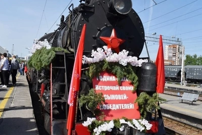 2 мая в Кузнецке остановится «Паровоз Победы»