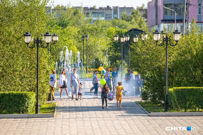 Жаркая погода держится в Забайкалье уже не первый день | Источник: Олег Фёдоров / CHITA.RU