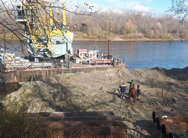 В Лесопарке начали строить пристань | ya62.ru
