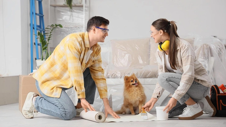 Флизелиновые или виниловые обои — какие лучше и почему? | Источник: Shutterstock/Fotodom.ru