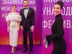 Муцениеце примерила платье невесты, Куценко спел: звезды открыли Забайкальский кинофестиваль