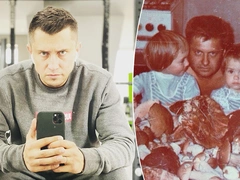 Тот же взгляд! Агата Муцениеце показала фото своего отца, который в молодости был очень похож на Павла Прилучного