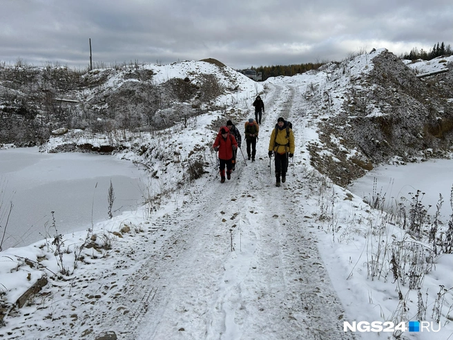 Начало пешего пути | Источник: Алексей Тайганавт / NGS24.RU