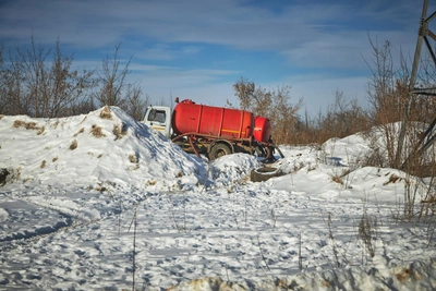 Якутск: ассенизаторскую машину забрали на штрафстоянку за слив