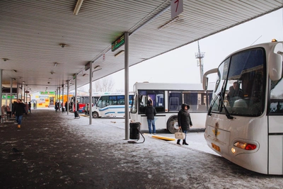 В Казахстане застрял автобус из Тюмени