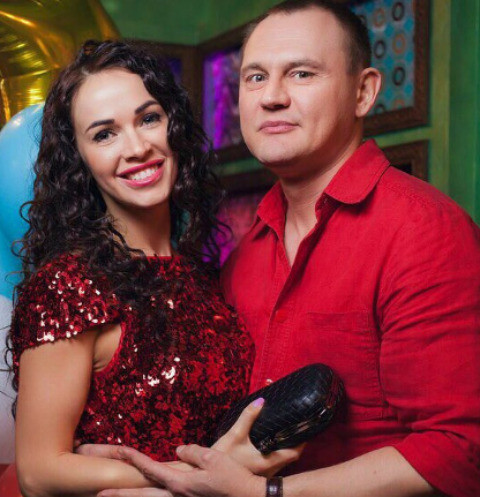 Степан Меньщиков с бывшей женой