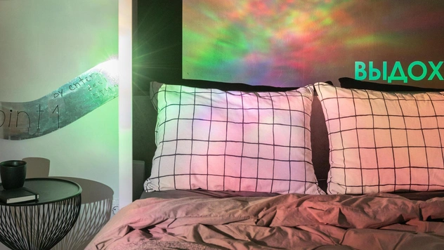 Смарт-студия 19,5 м² в Санкт-Петербурге — с откидной кроватью и RGB-подсветкой