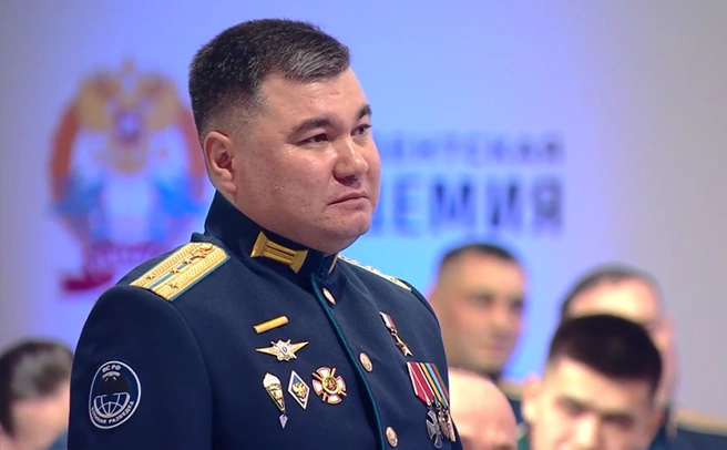 Военнослужащий Владимир Сайбель только начинает свою карьеру в политике | Источник: Министерство транспорта РФ / mintrans.ru