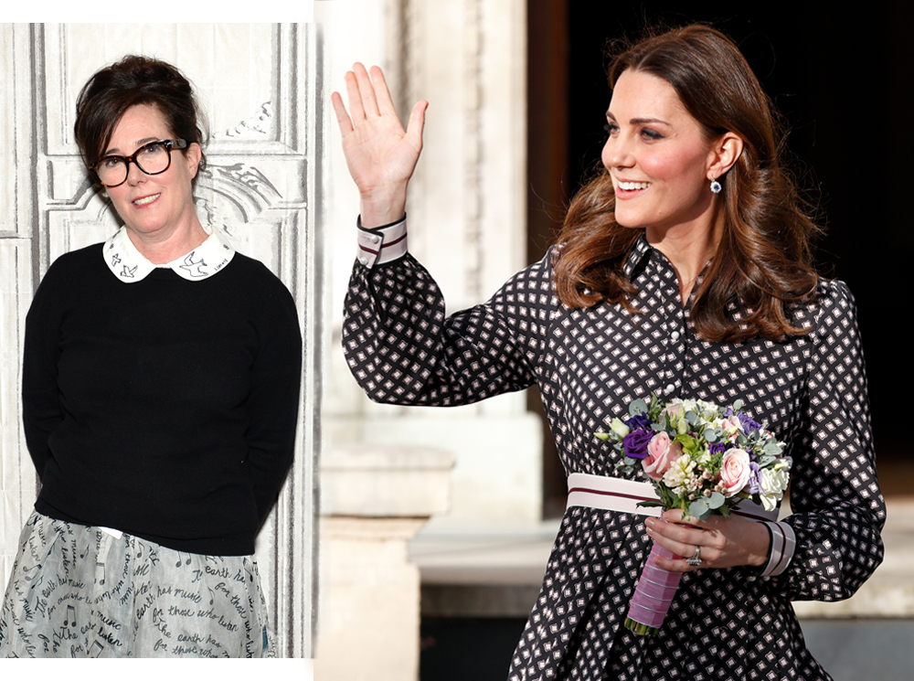 Что связывало герцогиню Кембриджскую и Кейт Спейд? | marieclaire.ru