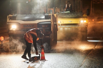В Рязани начали ремонт дорог, водителей просят понимания
