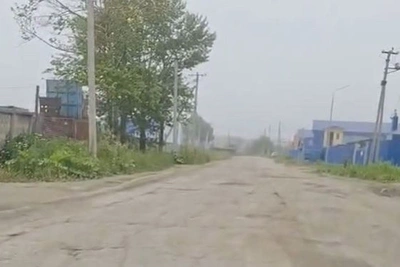 Южносахалинцы пожаловались на состояние улицы Холмской