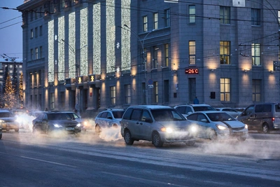 В Новосибирск придут морозы до -32 и снегопады