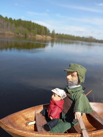 А на рыбалку ходили? | Источник: Людмила Кудряшова