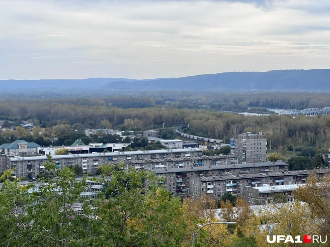 Вид на дома по улице Шункова | Источник: Андрей Бирюков / UFA1.RU
