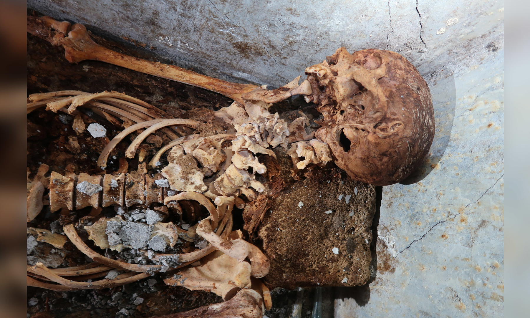В Помпеях нашли мумию жреца