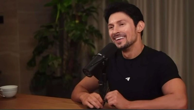 Павел Дуров дал большое интервью американскому блогеру | Источник: Lex Fridman / YouTube