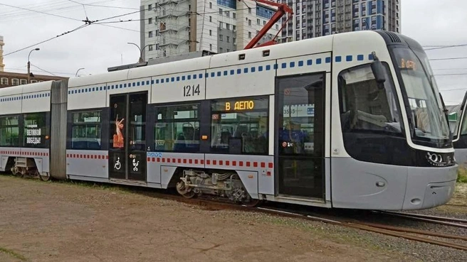 Новые трамваи вышли на 18-й маршрут Уфы | Источник: администрация города Уфы