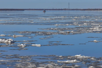Ледоход в Архангельске: когда река очистится ото льда