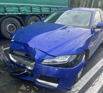 С водителем Jaguar все в порядке | Источник: УМВД по Рязанской области