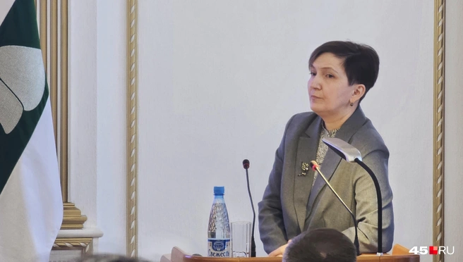 Врио заместителя директора регионального департамента здравоохранения Марина Непрозванных | Источник: Дарья Никитченко / 45.RU
