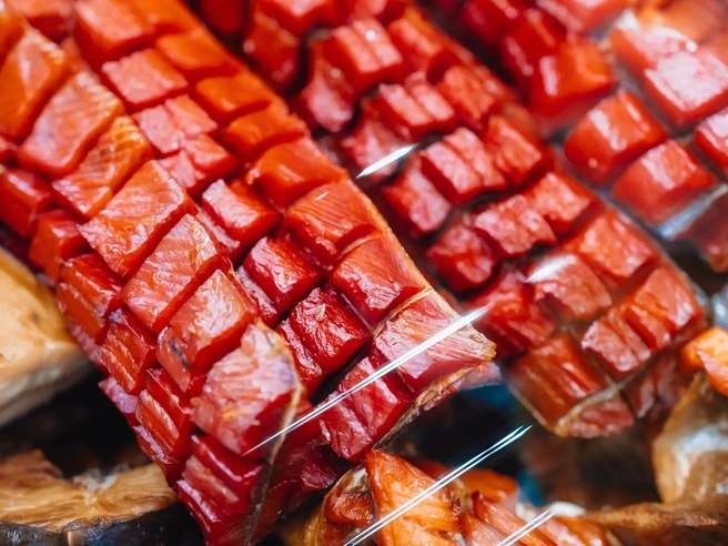 Рыба и мясо фермерского производства  | Источник: «Иголка маркет»