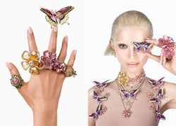 Сказочно красиво: как превратить бабочек и цветы в кристаллы — показывает аристократка Джованна Баталья