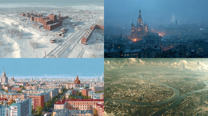 Тест: какой вы город России? | Источник: Midjourney
