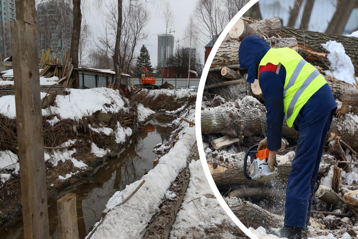 Половодье в Казани и Татарстане, куда обращаться, во время паводка в Казани?  Паводок в жилом массиве Первомайский, 3 марта 2022 - 4 марта 2022 - 116.ру