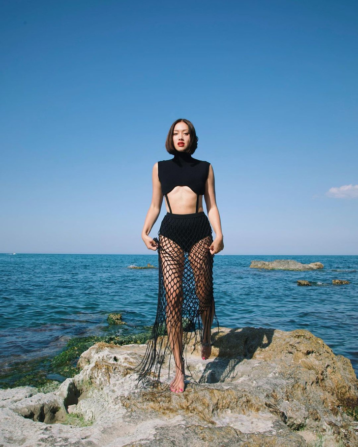 Вау-эффект: стилист Тиффани Хсу показывает, как носить юбку-сетку