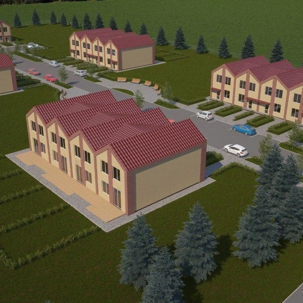 Так будет выглядеть деревня  | Источник: «Минстрой_ОМСК» / T.me