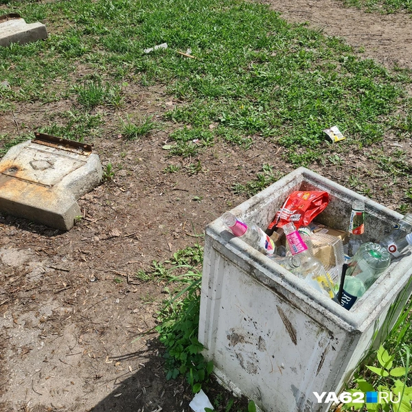 Складывается впечатление, что убирают тут редко | Источник: Светлана Коновалова / YA62.RU